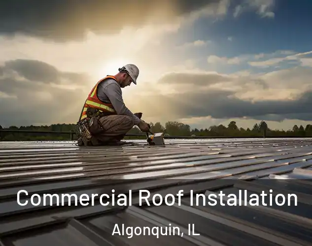  Commercial Roof Installation Algonquin, IL