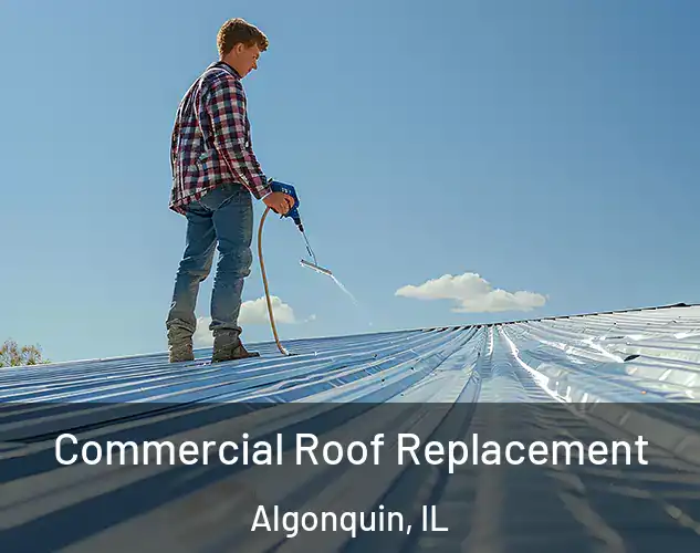  Commercial Roof Replacement Algonquin, IL