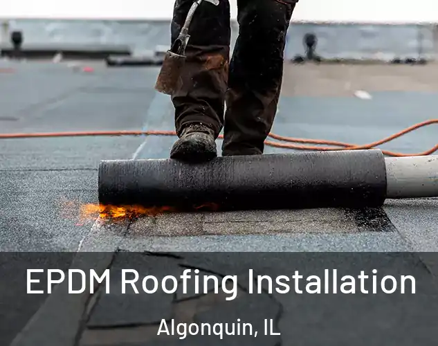  EPDM Roofing Installation Algonquin, IL