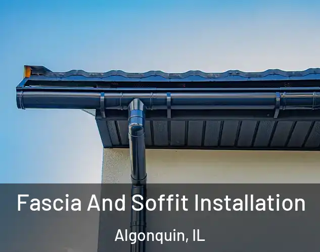  Fascia And Soffit Installation Algonquin, IL