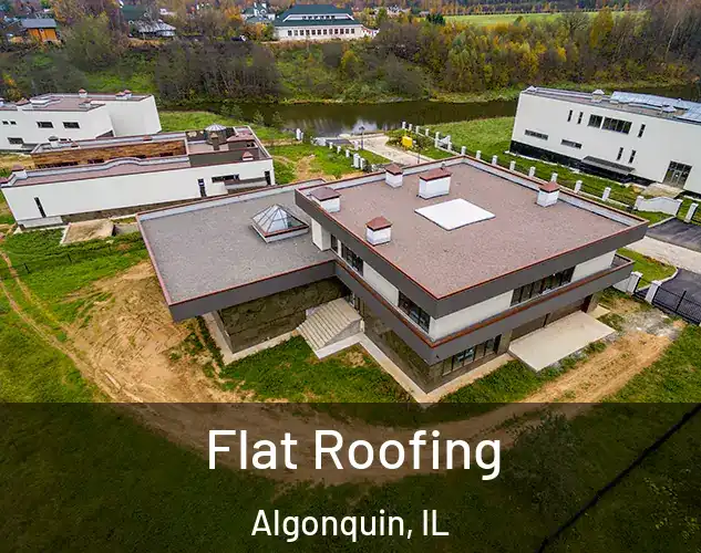  Flat Roofing Algonquin, IL