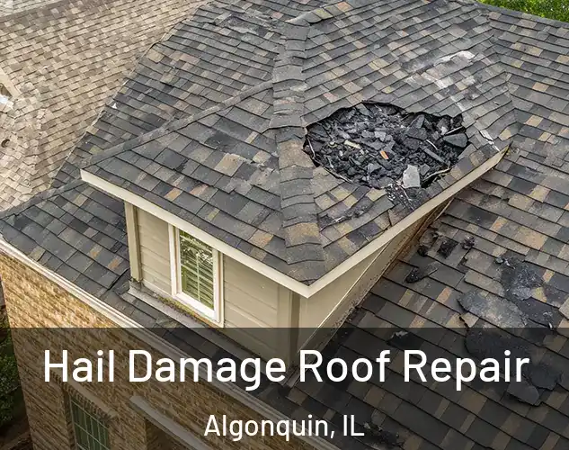  Hail Damage Roof Repair Algonquin, IL