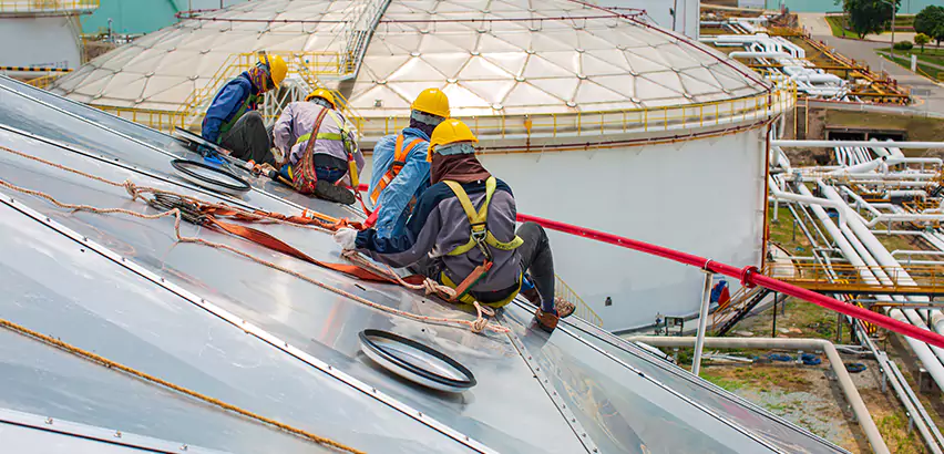 Emergency Commercial Roof Repair in Algonquin