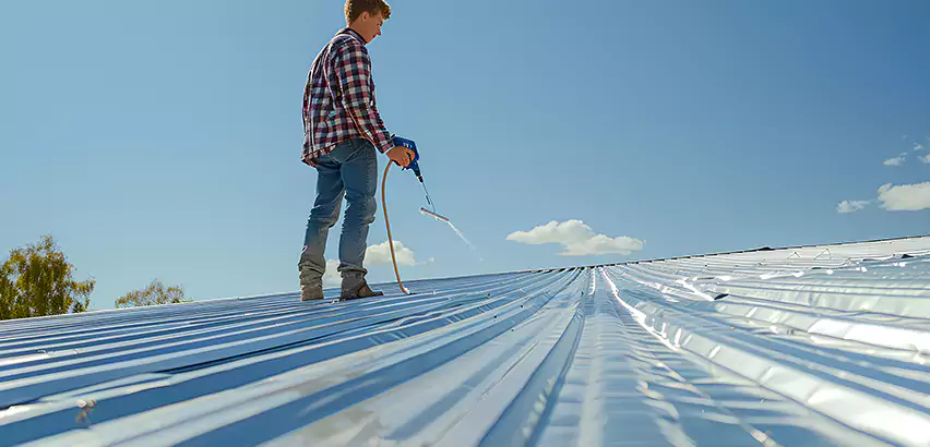 EPDM Roofing Installation Drip Edge in Algonquin