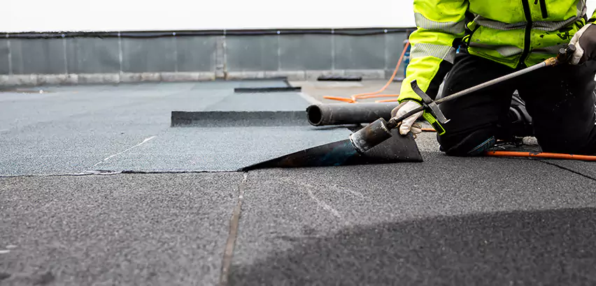 Residential Flat Roof Repair in Algonquin