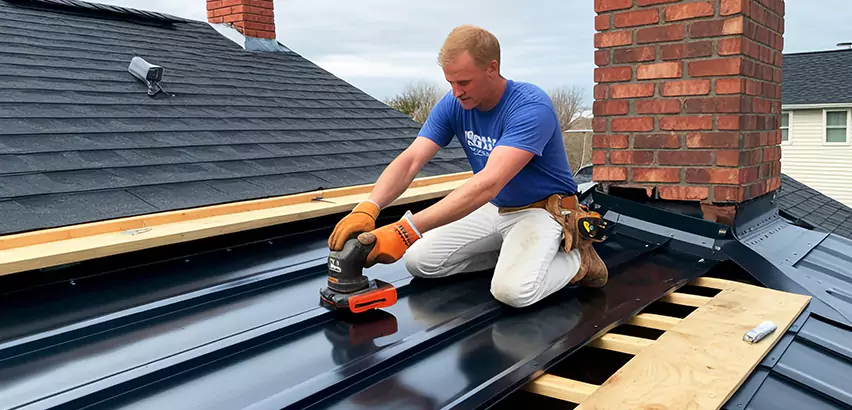 Metal Barn Roof Replacement in Algonquin