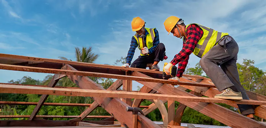Mobile Home Roof Truss Repair in Algonquin