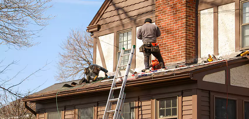 Roof Siding Trim Repair in Algonquin