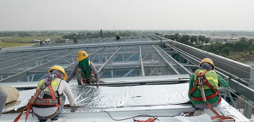 Commercial Roof Installation in Algonquin