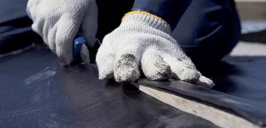 Rubber Roof Seam Repair in Algonquin