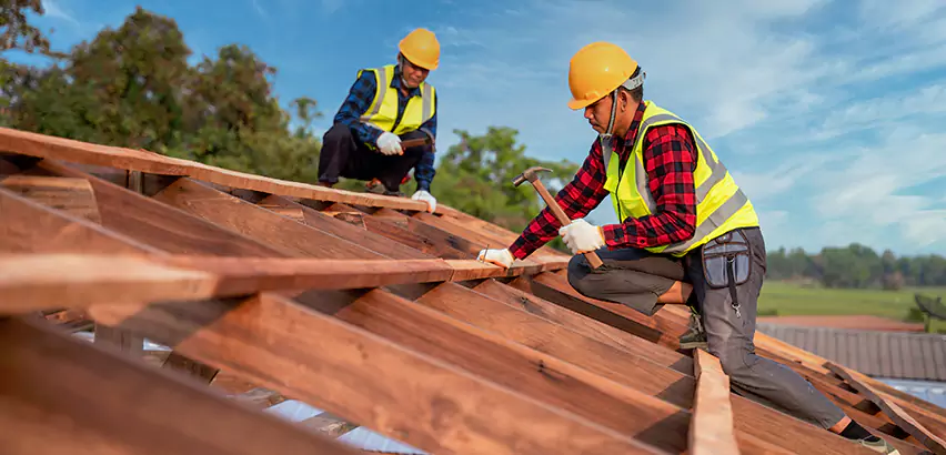 Sagging Eaves Repair in Algonquin