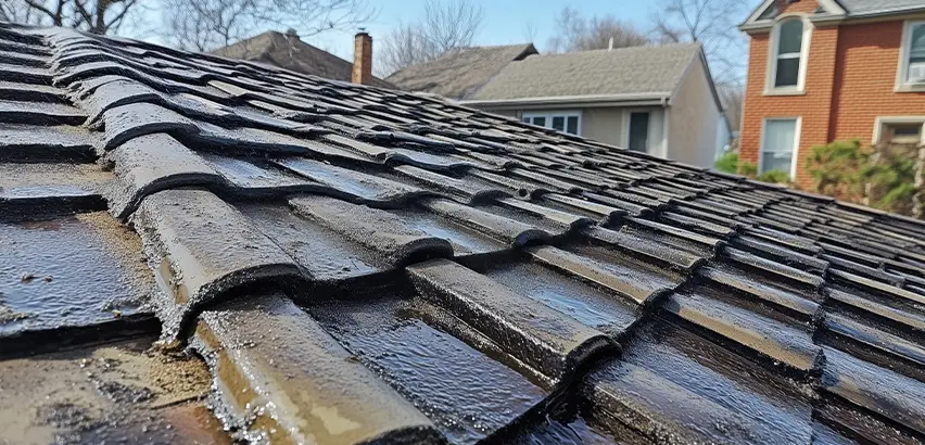 Shingle Roof Leak Replacement in Algonquin