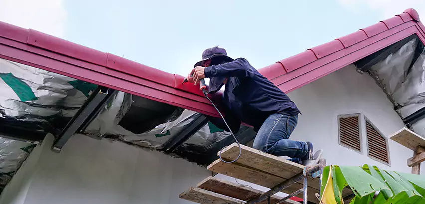 Residential Wind Damage Roof Repair in Algonquin