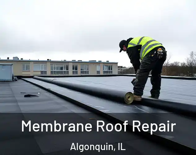  Membrane Roof Repair Algonquin, IL