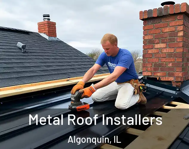  Metal Roof Installers Algonquin, IL
