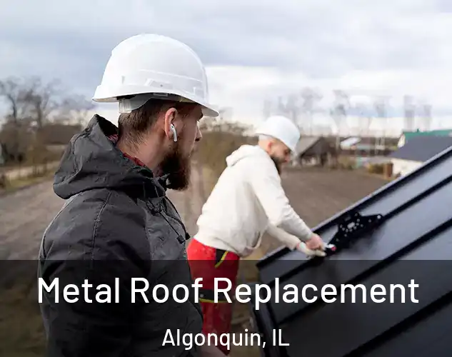  Metal Roof Replacement Algonquin, IL