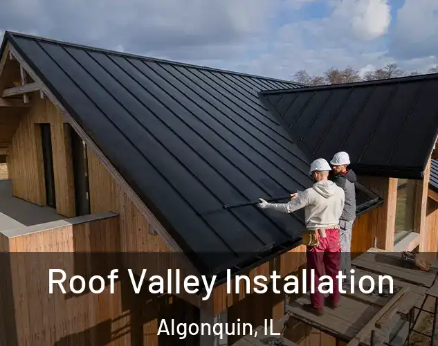  Roof Valley Installation Algonquin, IL