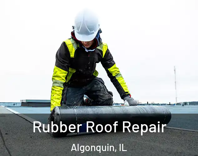  Rubber Roof Repair Algonquin, IL