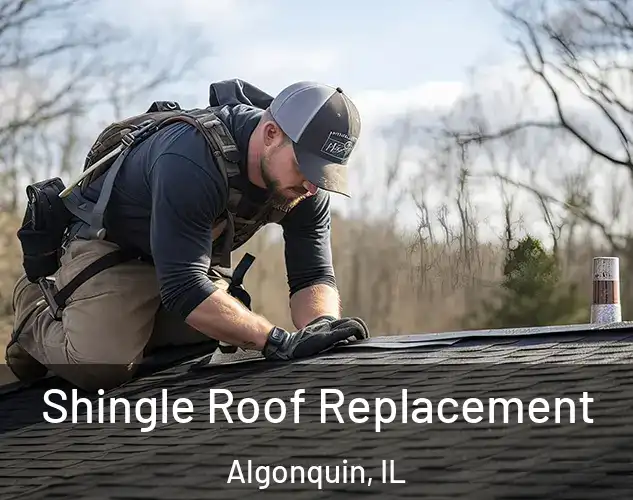  Shingle Roof Replacement Algonquin, IL