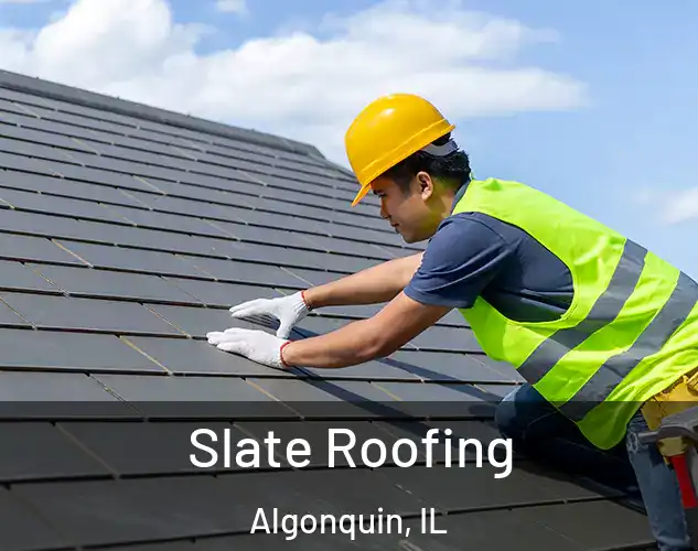  Slate Roofing Algonquin, IL