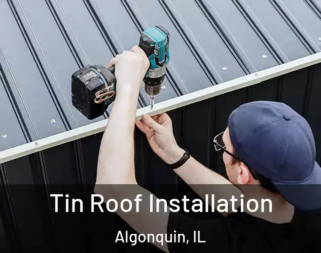  Tin Roof Installation Algonquin, IL